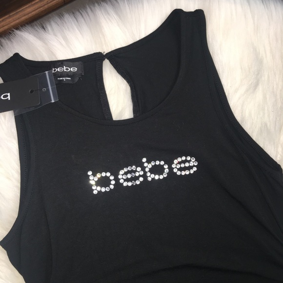 Bebe stretch dress sz small fit m too nwt - Picture 2 of 4